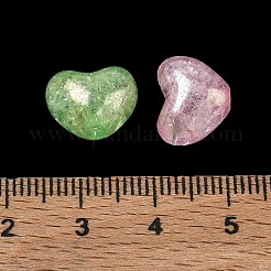 Perles acryliques transparentes craquelées&nbsp;AC-CBA4496-02