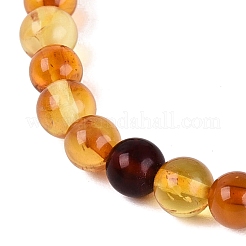 Bracciali di perline tratto ambra naturale&nbsp;BJEW-N041-04A-01