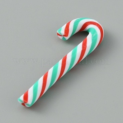 Кабошоны из непрозрачной смолы с рождественской тематикой&nbsp;LS-CRES-WH0013-10C