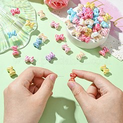 Непрозрачные акриловые бусины&nbsp;FIND-CJC0010-84