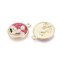 Pendentifs d'émail en alliage&nbsp;ENAM-N069-15KCG-02