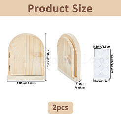 Holzsockel-Schutzhülle&nbsp;WOCR-WH0004-017A