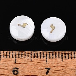 Natürlichen Süßwasser-Muschelperlen&nbsp;LS-BSHE-ZX007-03H