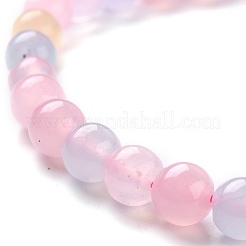 Perles de jade blanc naturel&nbsp;G-J390-C02-07