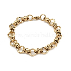 Браслеты-цепочки из нержавеющей стали 304 для женщин&nbsp;BJEW-Z143-11G