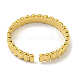 Открытое манжетное кольцо из нержавеющей стали 304&nbsp;RJEW-C067-28G