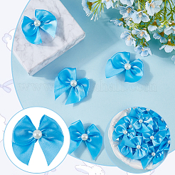 72 Stück Bowknot-Polyester-Ornament-Zubehör&nbsp;DIY-SP0003-62D