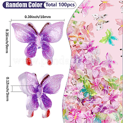 100 шт. светящиеся смоляные декодированные кабошоны&nbsp;MRMJ-SP0001-30