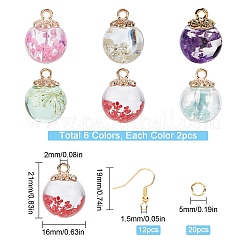 Набор для изготовления серег своими руками&nbsp;DIY-SC0017-11