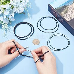 6 шт. 3 стиля корейского вощеного шнура для изготовления ожерелья&nbsp;MAK-UN0001-41A-02