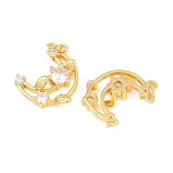 Pendentifs avec zircon cubiques à micro-pavés en laiton&nbsp;LS-KK-F927-27G