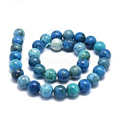 Perline Chrysocolla naturale fili&nbsp;G-O201A-01D