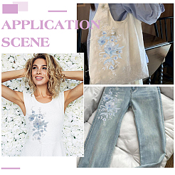 2 шт. Компьютеризированная вышивка ткань утюгом / пришить патчи&nbsp;PATC-HY0001-93B