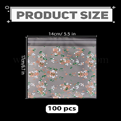 1 комплект из 100 бумажных пакетов для хранения печенья и закусок&nbsp;BAKE-LP0001-02