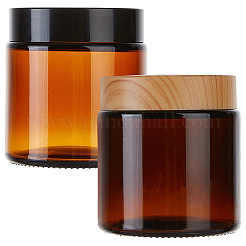2 Stück 2 Farben nachfüllbares Glascremeglas&nbsp;CON-GF0001-19A