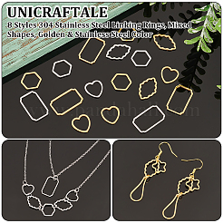 32 шт. 8 стиля соединительных колец из нержавеющей стали 304&nbsp;STAS-UN0060-54