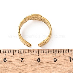 Кольца-манжеты из нержавеющей стали 304 для женщин&nbsp;RJEW-K309-17G