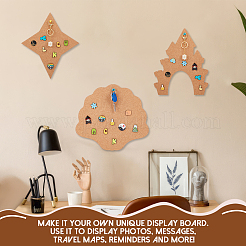 Настенная брошь в форме ракушки&nbsp;AJEW-WH0433-01B