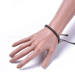 Плетеные браслеты из нейлоновой нити&nbsp;BJEW-JB04497