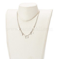 Collane con bavaglino a farfalla&nbsp;NJEW-JN03510-01