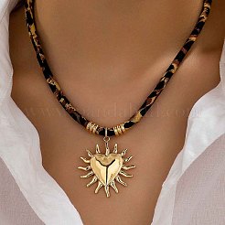 Кулон в виде сердца из сплава&nbsp;FS-WGA14D3-01