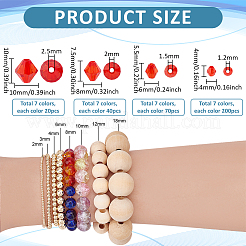 2310шт 28 стиля прозрачные акриловые бусины&nbsp;TACR-PH0001-92