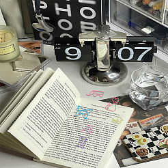 32 шт. 8 вида пластиковых скрепок&nbsp;AJEW-LP0008-01