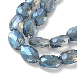 Стеклянные бусины с гальваническим покрытием &nbsp;X-EGLA-L045-A-FR02