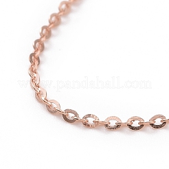 925 Kabelketten-Halskette aus Sterlingsilber für Frauen&nbsp;STER-I021-08A-RG