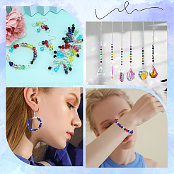 Стеклянные бусины с гальваническим покрытием &nbsp;EGLA-SC0001-25A