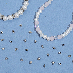 40 шт. 2 вида обжимных бусин из нержавеющей стали 304&nbsp;STAS-BBC0007-53