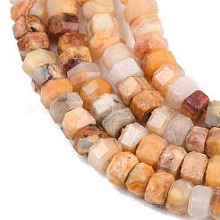 Природные сумасшедший агат бисер нитей&nbsp;G-G345-C04-2x4mm