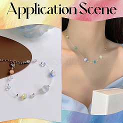 376шт кошачий глаз бусины&nbsp;CE-PA0001-01A