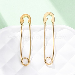 Серьги-подвески из нержавеющей стали 304 с ионным покрытием (IP)&nbsp;EJEW-F254-01G