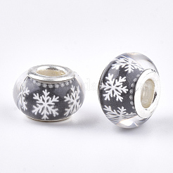 Perles européennes en alliage&nbsp;RPDL-S014-01