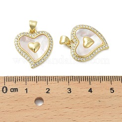 Латунные микро проложить кубического циркония подвески&nbsp;KK-D384-06G-01