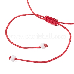 Bracelets tressés en perles de pierres précieuses mélangées naturelles pour femmes&nbsp;BJEW-MZ00208