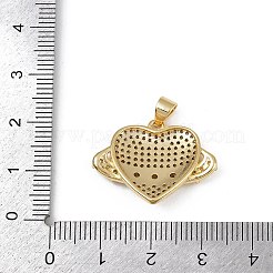 Латунные микро проложить кубического циркония подвески&nbsp;KK-S528-14G