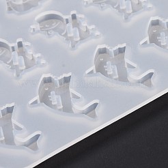 Moules en silicone bouton bricolage&nbsp;DIY-K058-14