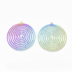 Ионное покрытие (ip) 201 филигранные подвески из нержавеющей стали&nbsp;X-STAS-S108-93