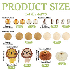 Силиконовые бусины&nbsp;FIND-TA0008-90A