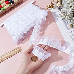 7.5 ярд двойной полиэстеровой кружевной отделки для украшения шитья&nbsp;OCOR-HY0001-51A