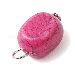 Подвески из непрозрачного акрила с эффектом потрескивания&nbsp;PALLOY-JF04257