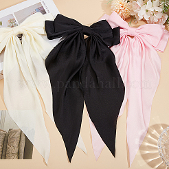 Тканевые заколки для волос с большим бантом&nbsp;AJEW-CP0008-41A-01