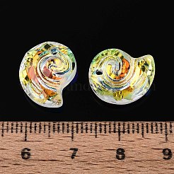 Подвески из гальванического стекла&nbsp;EGLA-T029-05B