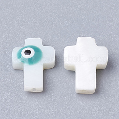 Бусины из натуральных пресноводных ракушек&nbsp;LS-X-SHEL-Q017-10C