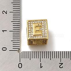 Perline in ottone zirconi&nbsp;KK-Q818-01E-G