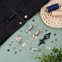 6 комплект 6-х цветных литейных застежек для швейных принадлежностей для пальто и пуховиков&nbsp;FIND-BC0014-21B