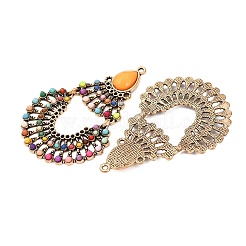 Подвески из акрилового сплава со стразами&nbsp;PALLOY-F319-04AG