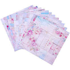 12 x Scrapbook-Papierblock.&nbsp;AJEW-WH20020-299A